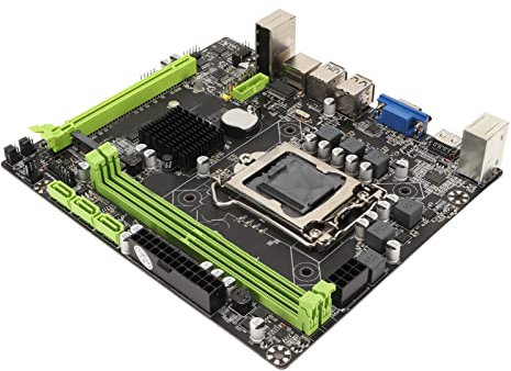 Carte Mère H310B, Cartes Mères de Jeu de Bureau M ATX 4K Prenant en Charge LGA1151 (mémoire DDR4/interface M.2/Carte Réseau Gigabit/Interface SATA 3.0/Interface USB)