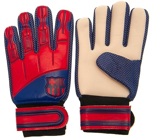 Hy-Pro Tottenham Hotspur - Gants de gardien de but sous licence officielle FC Barcelone - Design Delta - Pour jeunes filles et garçons