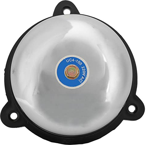 Schulglocke 220 V. Elektrische Klingel 10 Watt für laute Türklingel mit Feueralarm
