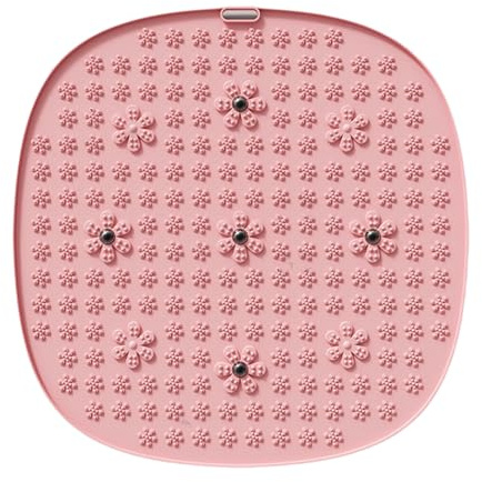 Hitburu Alfombrilla De Presión Para Los Pies - Colchoneta De Reflexología Podal | Textura De Pétalos Extra Grande Antideslizante Para Relajación Muscular Spa Atletas Y Personas Mayores