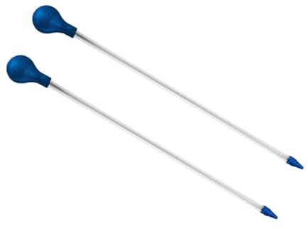 Gatuida 2 pièces Tube Alimentation Acrylique pour Récif Marin et Engrais Liquide Nourrisseur pour Aquarium Poissons et Organismes Coralliens