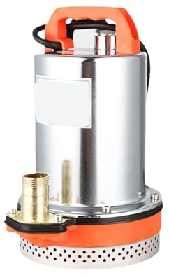 Pompe Submersible DC 12 V 300 W, Grand Débit De 2 Pouces, Pompe À Eau De Puits Profonde, Pompes À Eau D'irrigation De Jardin En Cuivre, Fournitures De Jardinage For La Maison(2 inch large flow)