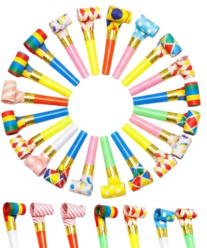 40 Party Blowers, party poppers for Celebrations and Gatherings