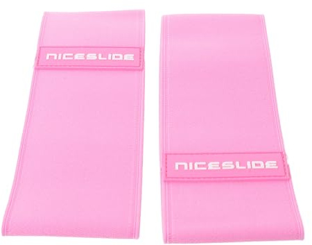 DINHEAROM Housse de Protection pour Patins à roulettes en Polyester et Coton, Anti-Friction, Facile à Enfiler, Taille 34-38, Couleur Rose, pour Compétition et Usage Extérieur