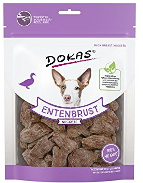 Dokas Hunde Snack Entenbr. Nuggets | 10x110 g Hundesnacks