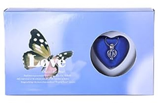 Uposao Collar de Perlas de Amor, Caja de Perlas en ostra, Collar Creativo, joyería de Regalo con Collar Colgante Duradero para Mujeres y niñas