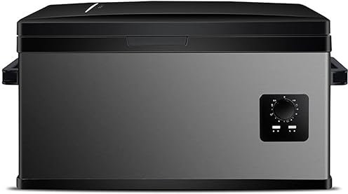 Samnuerly Refrigerador de Coche compresor portátil Nevera congelador Coche y hogar están Disponibles 12v/24v/220V