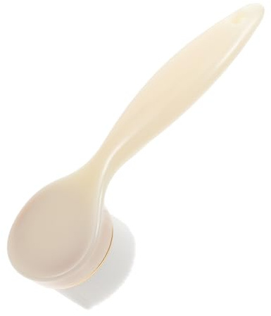 Manuelle Gesichtsreinigungsbürste für Frauen Zuhause Silikon Beige | Sanfte Reinigung, Entfernt Make Up Sowie Staub und Öl, Schützt die Haut vor Kratzern