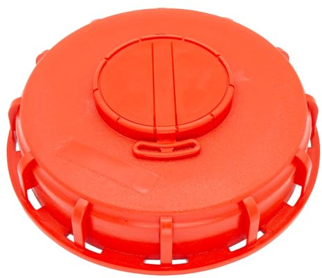 VARIOSAN IBC Deckel 18472, DN150, G2, Stopfen mit Entlüftungsventil, rot