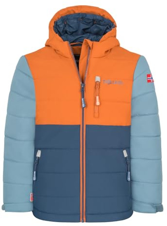 Trollkids Kids Hemsedal Snow Jacket XT | Wasserabweisend, winddicht und atmungsaktiv, Sehr leicht, Warme Polyfaser-Füllung, Eine Brusttasche, Schneefang