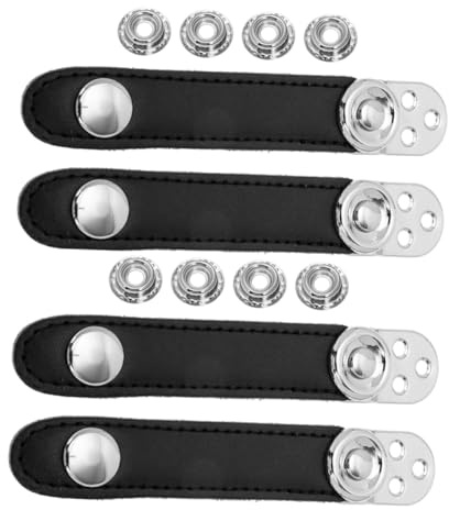 TOYANDONA 2sets Cinghie per Fisarmonica Cinghie Doppio Strato Fibbia per Soffietto per Fisarmonica in Bovina e Acciaio per Prestazioni Stabili Esibizioni Musicali e Insegnamento