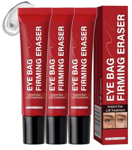 Soin Contour des Yeux Anti-Âge,Réduit les Rides,Poches,Gels Contours des Yeux Hydratante,Crème Anti-rides Raffermissante Contour des Yeuxs,Crème Anti Cernes et Rides Instantané,Tous Types de Peau (3)
