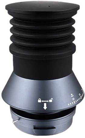 Wlinfetity Imbuto monodose in lega di alluminio per macinacaffè Barsetto BEA01, BEA02, BEA02S con guarnizione in silicone, blu e grigio