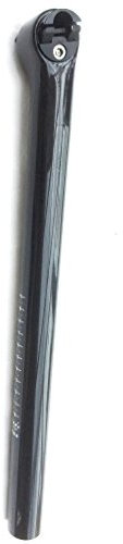 CarbonEnmy UD Carbon Sattelstütze 400mm – Robust & Leicht ca. 200g – 5mm Offset – Ø 27,2 / 30,8 mm – Belastbar bis 100kg MTB Rennrad Seatpost Matt/Glossy (27,2 mm)