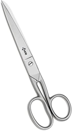 Spire Sewing Allzweckschere Stickerei 18cm Spitze aus Edelstahl mit stumpfen Kanten. geschmiedet mit Scheidenspitze aus scharf. Kleidung, Textilien, Leder, Jeansstoff, Seide