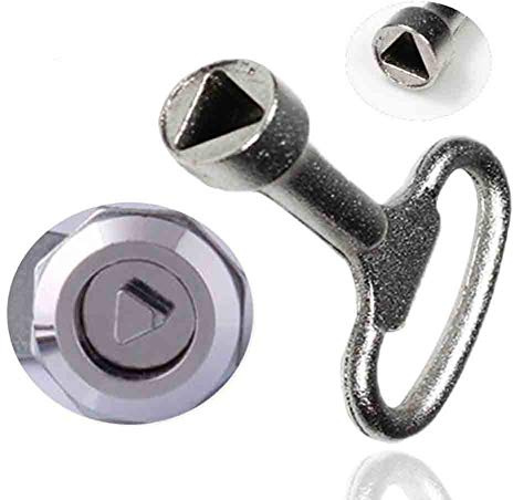 1pc Triangular Gaz Électrique Utilitaire Boîte De Compteur Clé Clé Universelle Clé pour Cabinet Spanner Socket Train Verrouillage du Panneau (7mm)