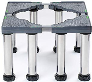 Socle pour Machine à Laver RéDuction Du Bruit Antichoc Support Lourd Support De Base pour RéFrigéRateur RéGlable 45-70cm Socle Lave Linge et Seche Linge pour Meubles SèChe-Linge
