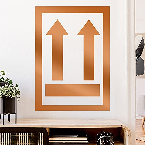 Nicht stürzen - Oben Wandtattoo Wandaufkleber Wall Sticker - Dekoration, Küche, Wohnzimmer, Schlafzimmer, Badezimmer