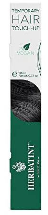 Herbatint Temporary Hair Touch-Up Schwarz | Mascara zur sofortigen Abdeckung von Haaransätzen | Temporäre Abdeckung, dermatologisch getestet, 93% Inhaltsstoffe natürlichen Ursprungs