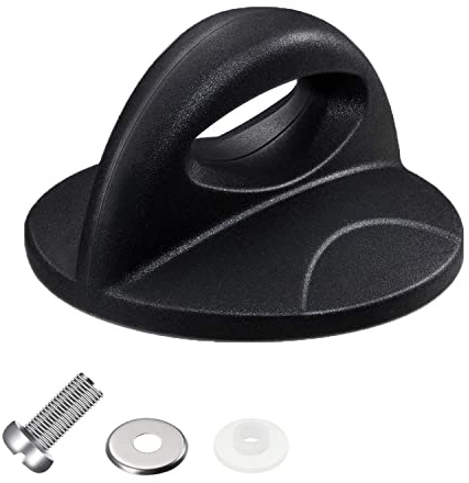 ILOVYO Universal Pot Lid Replacement Knob for Rival Crockpot, Replacement Parts, Pan Lid Hoding Handle, Compatible with Kitchen Cookware, Casserole, Glass Saucepan (1 Pack) | Heat-resistant Bakelite, Easy to install, Prevent Static, Pan Cover Handle, Glass Lid Part, Kitchen Cookware (1 Pack)
