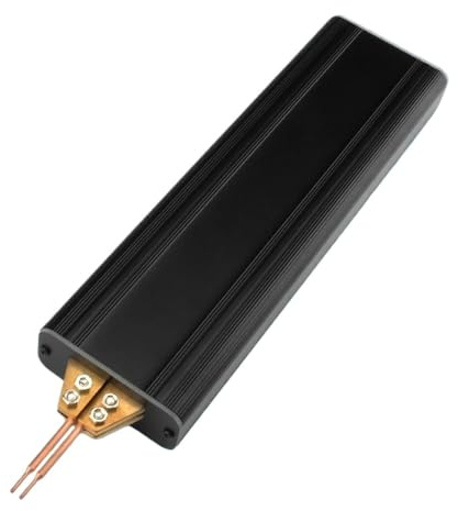 Saldatrice a punti per batteria, Mini saldatrice a punti fai-da-te Saldatrice a punti portatile regolabile a 5 marce, saldatura a punti con batteria al litio 18650 carica di tipo C per saldatura a pun