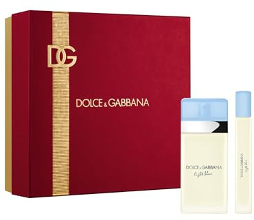 Dolce & Gabbana Light Blue Eau de Toilette 50ml Gift Set 2024 (Contains 50ml EDT and 10ml Travel Spray)