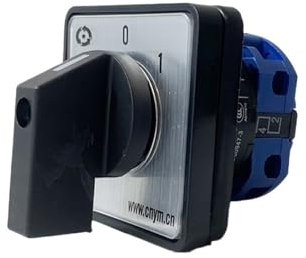 Interruptor giratorio de 2 velocidades LW26-20/1 interruptor de transferencia universal uno a uno combinación de corte de energía 20A 690V