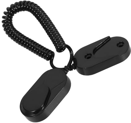 Cabilock Support Magnétique pour Télécommandes Rangement Mural Câble Rétractable Facile Installation Compatible Standard