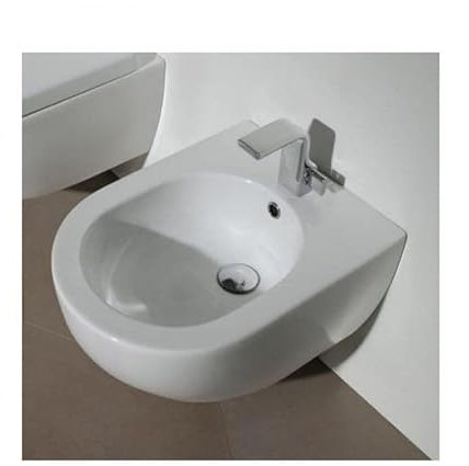 Flaminia MiniApp AP219LAT bidet sospeso monoforo, bianco latte