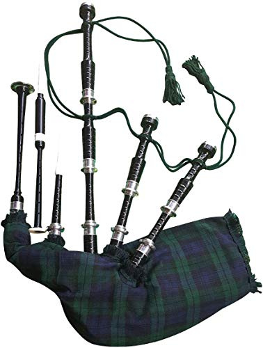 Best Highland Dudelsack für Anfänger, ideales Dudelsack zum Üben, Schottischer Dudelsack mit Lernbuch