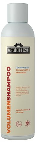 KASTENBEIN & BOSCH: Bio Volumenshampoo - Vegane Haarpflege in Naturkosmetik-Qualität für strapaziertes und beschwertes Haar (200ml)