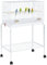 Yaheetech Wide Flight Bird Cage with Detachable Rolling Stand for Small Birds like Parakeets, Conures, Cockatiels, Parakeets, White