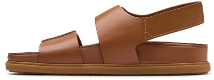 Clarks Torford Strap Mens Tan Leather, 6