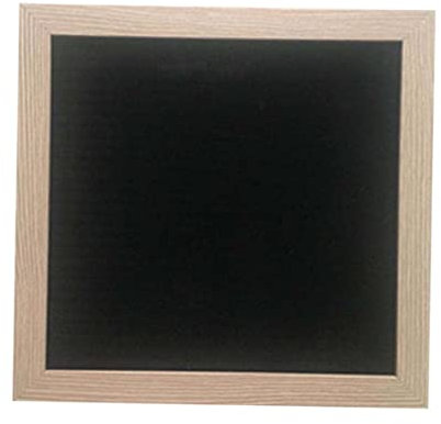 Ciieeo Filz-buchstabentafel Mit Holztafel-set Kreatives Buchstabentafel-schild Als Nachrichtentafel Für Zuhause in Schwarz