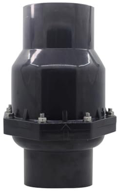 EVANEM Vannes de Tuyau de Connexion de clapet Anti-Retour en PVC, for Accessoires de clapet Anti-Retour de vidange d'égout de Tuyau d'égout de Jardin à la Maison (Size : Inner Diameter 50mm)