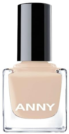 ANNY Nail Polish – Hochwertiger Farb-Nagellack mit langanhaltendem Glanz, splitterresistent und schnelltrocknend, Farbe: Slow Down, Feel Well - Cremiges Sandbeige - 15 ml