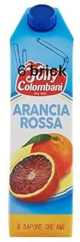 Succhi Arancia Rossa, Pack 6 Confezioni da 1 L (Totale 6 L)