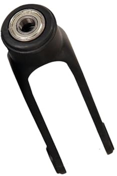 mophrati Reliable Front Fork for Wheelchair Strong and Wear-Resistant ABS Wheelchair Caster Forks Wheelchair Replacement , 6 inch