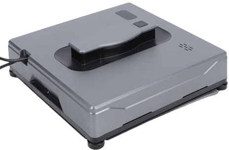SENECESLI Robot Limpiador de Ventanas, Mini Robot de Limpieza de Ventanas, Diseño Inteligente de Pulverización de Agua Dual, Control de Aplicaciones, Tecnología de Detección (Enchufe UE 200‑240V)