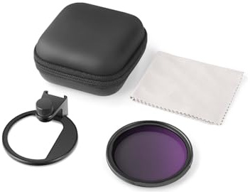Kit de Filtre ND magnétique à Clipser 67 mm ND2-32 for Objectif téléphone Portable avec Griffe Porte-Accessoires