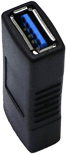 ISTARCOMPUTER Adaptateur Convertisseur USB 3.0 Femelle/Femelle Connecteur Rallonge Prise 5Gbps pour rallonger Un Cable USB