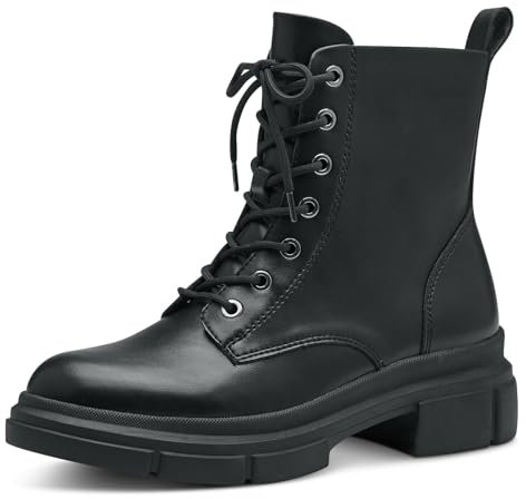 Tamaris Damen Stiefel Vegan schwarz 39