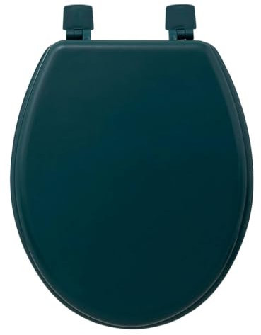 Five - Abattant WC standard en Bois Bleu pétrole