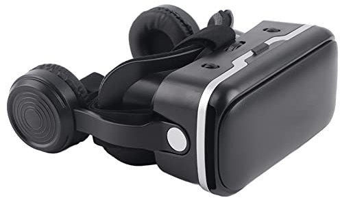 Casque VR pour Téléphones Intelligents, Lunettes De Réalité Virtuelle Universelles Ergonomiques à Double Lentille Asphérique De 40 Mm, Nouvelles Lunettes 3D VR Douces Et Respirantes Anti-allergiques