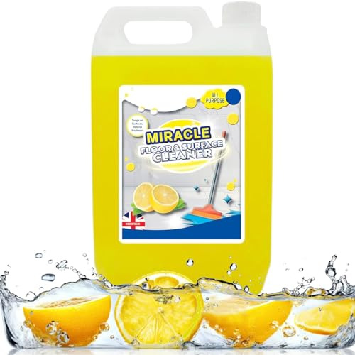 2.5 Litre All Purpose Concentrated Lemon Floor Cleaner Great On All Surfaces (1)