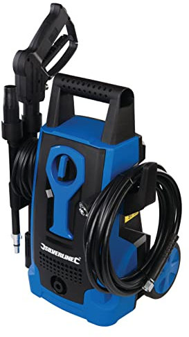 Silverline 834832 1400W Pressure Washer 105bar 105bar Max UK, BLUE