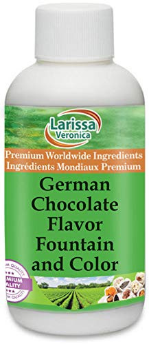 German Chocolate Flavor Fountain and Color (4 oz, ZIN: 528157) - 2 Pack
