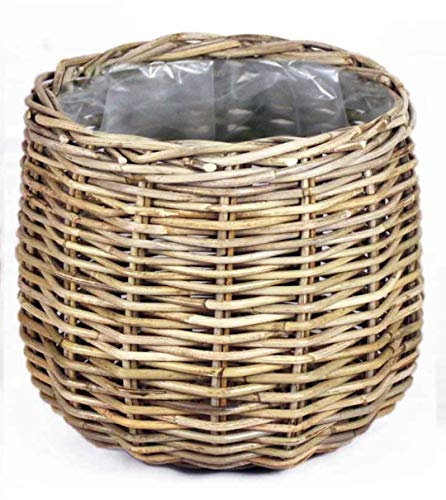 Pflanzentopf Rattan Korb rund Ø 38 cm
