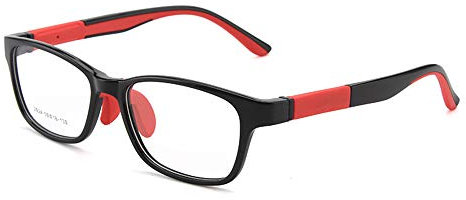 GEMSeven Baby Anti-blue Light Silikon Patchwork Brille Kinder Soft Frame Plain Brille