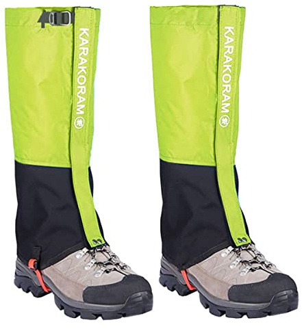 Waterproof Hiking Gaiters for Men Women Durable Leg Cover for Mountain Snow Skiing Walking Climbing Hunting